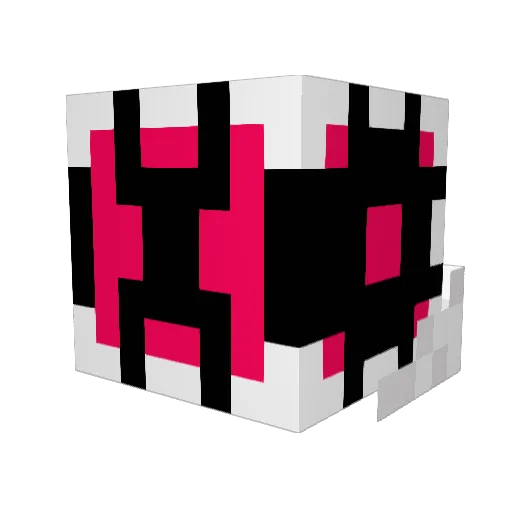 MythicXM Minecraft avatar head, 3D render