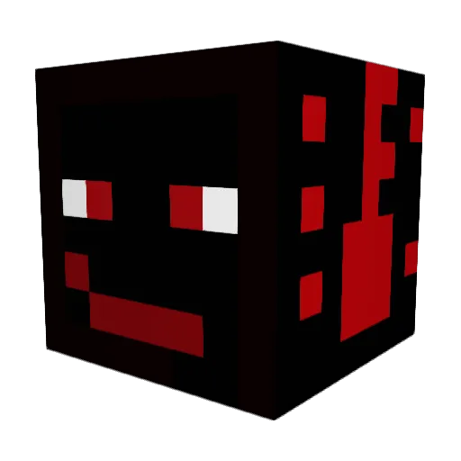 Mythical21 Minecraft avatar head, 3D render