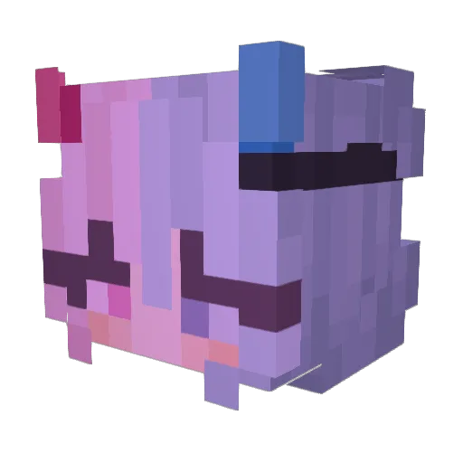 MythicalMaya Minecraft avatar head, 3D render