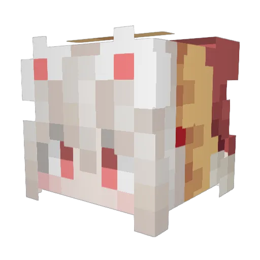 MythicalYume Minecraft avatar head, 3D render