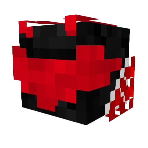 Mythical_z Minecraft avatar head, 3D render