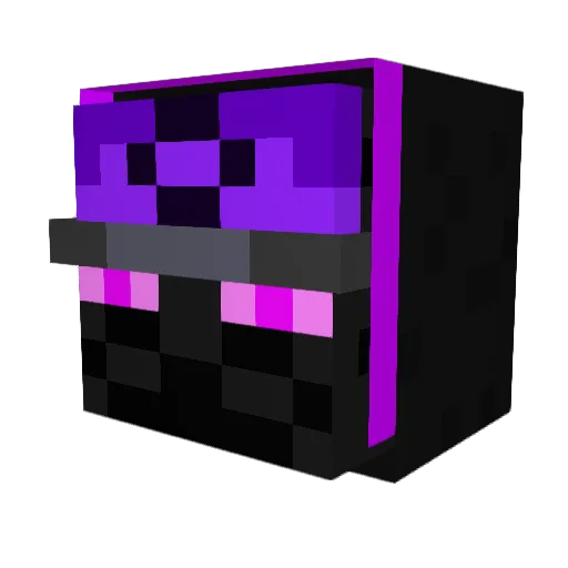 Mythrix09 Minecraft avatar head, 3D render