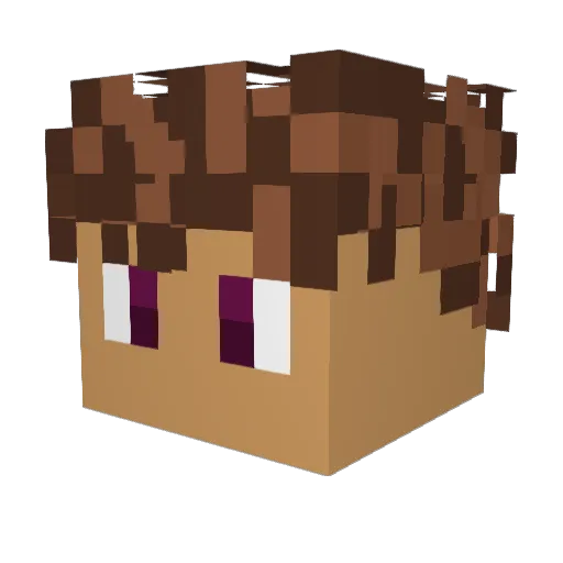 Mytzz_player Minecraft avatar head, 3D render