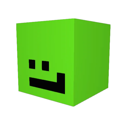Myunghee66 Minecraft avatar head, 3D render