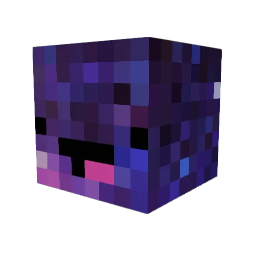MzBenji Minecraft avatar head, 3D render
