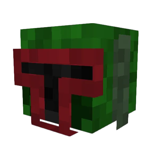 Mza2365 Minecraft avatar head, 3D render