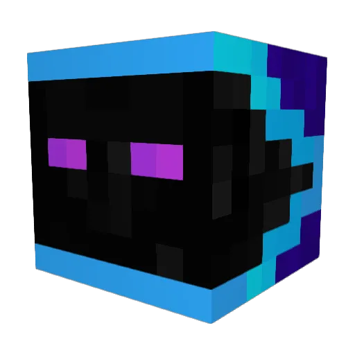 N00B653 Minecraft avatar head, 3D render