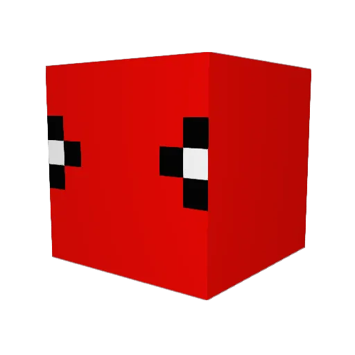 N03A1D3N Minecraft avatar head, 3D render