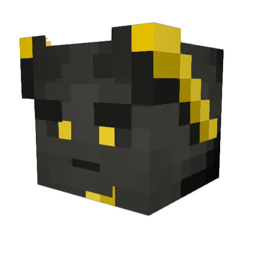 N03msis Minecraft avatar head, 3D render