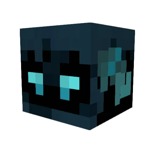 N0CC Minecraft avatar head, 3D render