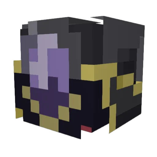 N0M0I Minecraft avatar head, 3D render