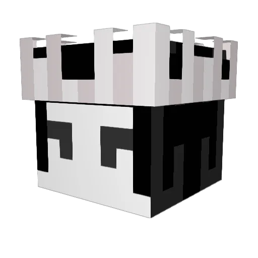 N0TNightmare Minecraft avatar head, 3D render