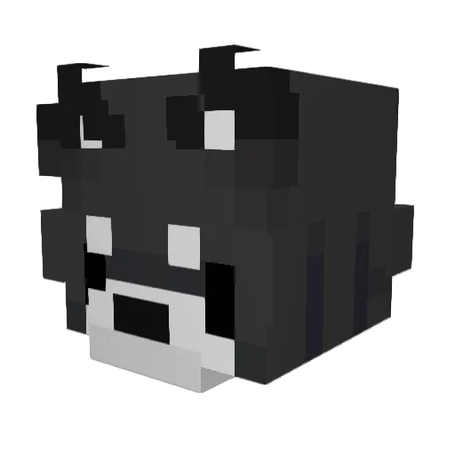 N0T_Ang3l Minecraft avatar head, 3D render