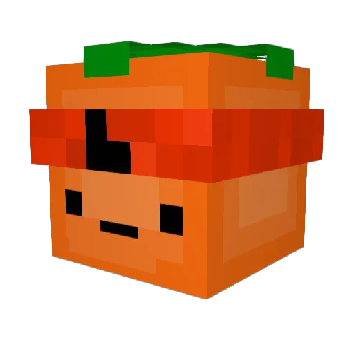 N0Them Minecraft avatar head, 3D render
