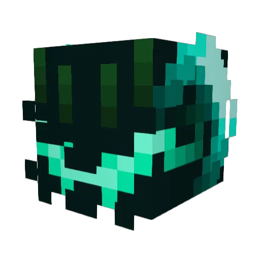 N0Tuna Minecraft avatar head, 3D render