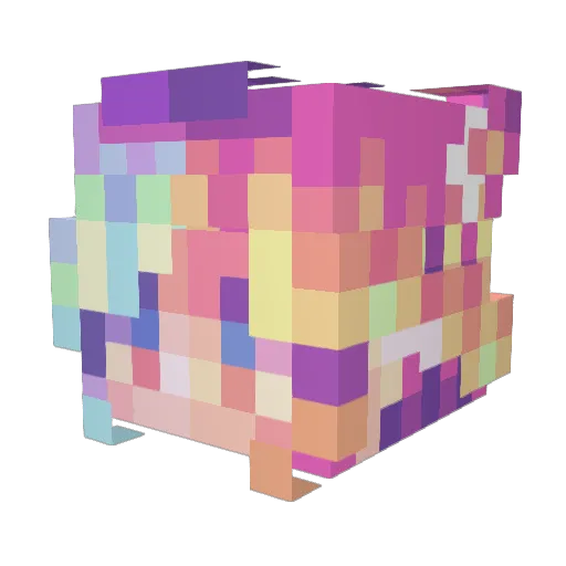 N0VA_CLOUD Minecraft avatar head, 3D render