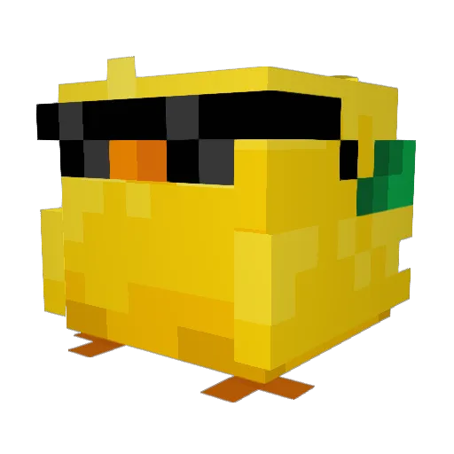 N0aaa__62 Minecraft avatar head, 3D render