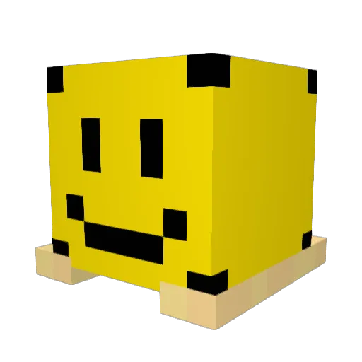 N0k099 Minecraft avatar head, 3D render