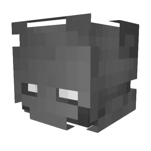 N0m4 Minecraft avatar head, 3D render