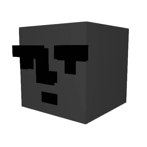 N0m5 Minecraft avatar head, 3D render