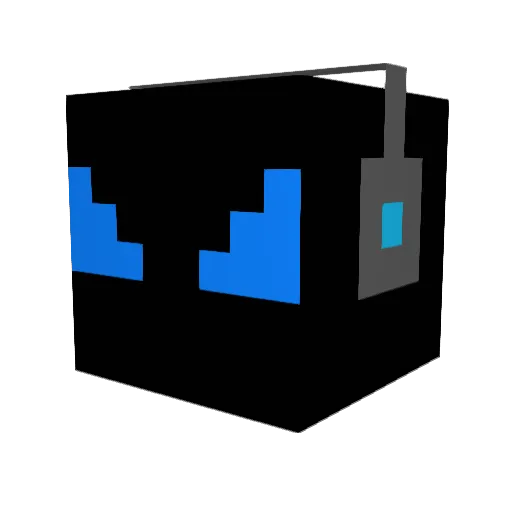 N0msi_ Minecraft avatar head, 3D render