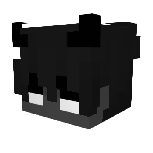 N0rlinn Minecraft avatar head, 3D render