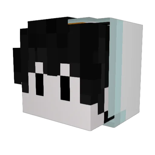 N0tVex_ Minecraft avatar head, 3D render