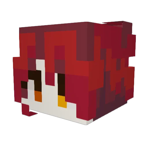 N0thin_But_Cha0s Minecraft avatar head, 3D render