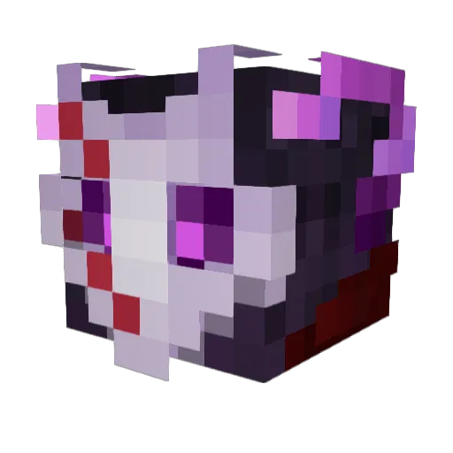 N0wel Minecraft avatar head, 3D render