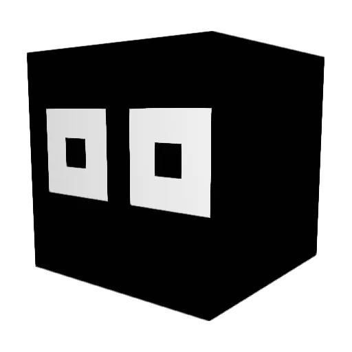 N19htm6r3 Minecraft avatar head, 3D render