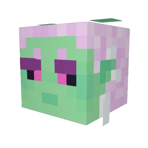 Minecraft-Avatar von N1KO121: Kopf als 3D-Render