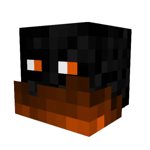 N1NZO Minecraft avatar head, 3D render