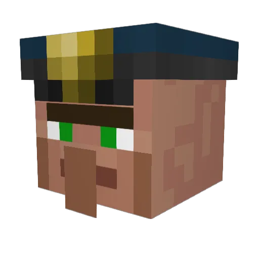N1TR0US Minecraft avatar head, 3D render