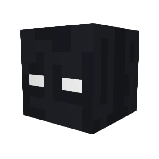 N1Tzz Minecraft avatar head, 3D render