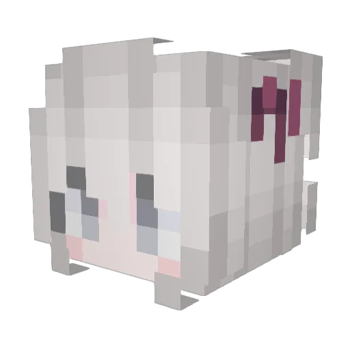 N1ce2SU Minecraft avatar head, 3D render