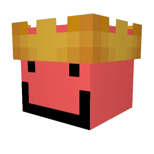 N1ck090 Minecraft avatar head, 3D render