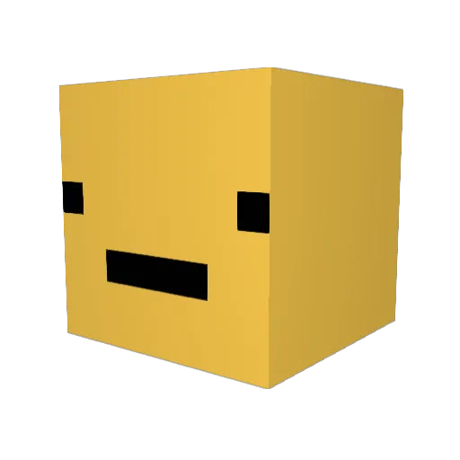 N1ck_to Minecraft avatar head, 3D render