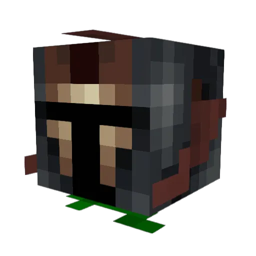 N1ckyGamer Minecraft avatar head, 3D render