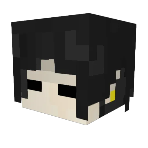 N1diee Minecraft avatar head, 3D render