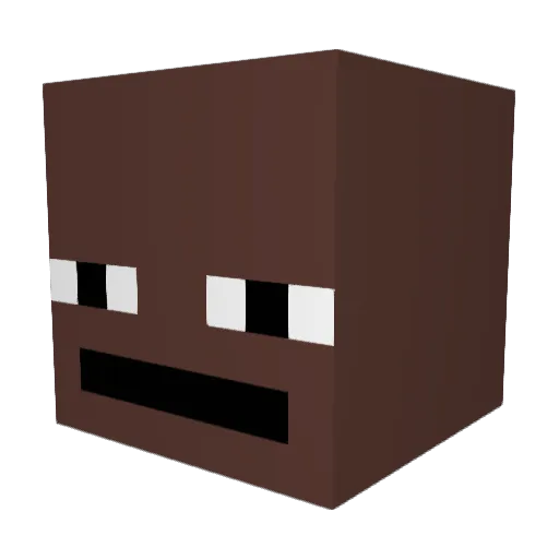 N1ggerK1ller Minecraft avatar head, 3D render