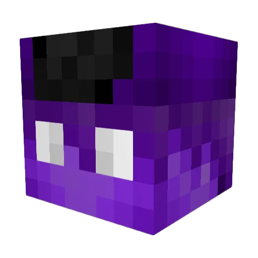 N1k0o Minecraft avatar head, 3D render