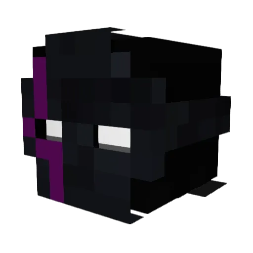 N1ken07 Minecraft avatar head, 3D render