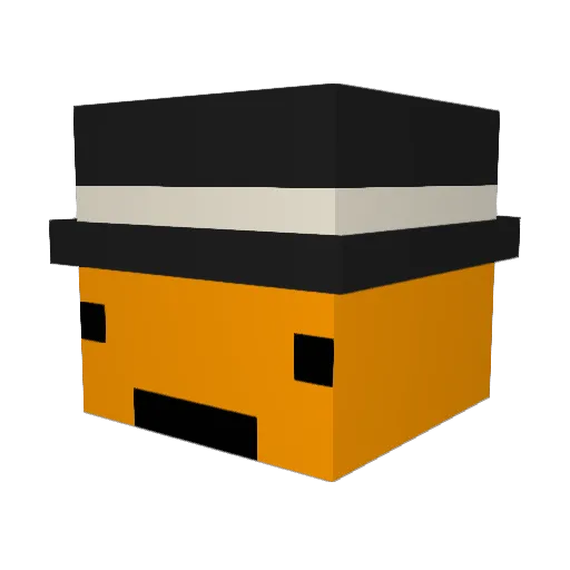 N1njaz Minecraft avatar head, 3D render