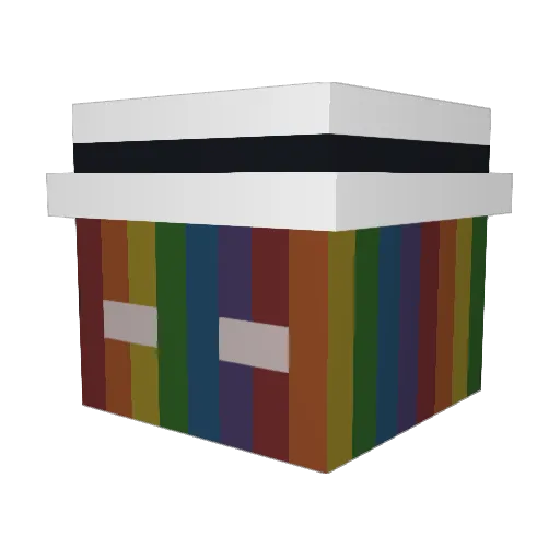 N1ra55 Minecraft avatar head, 3D render