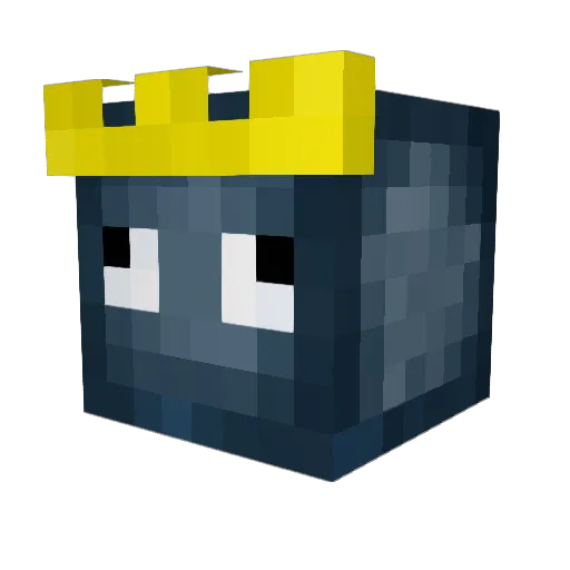 N1z_ Minecraft avatar head, 3D render