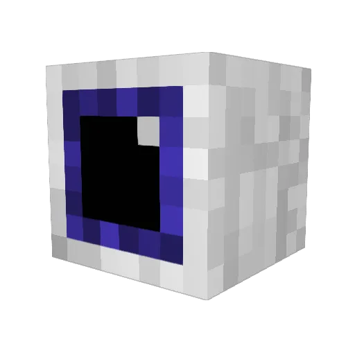 N21juggernaut Minecraft avatar head, 3D render