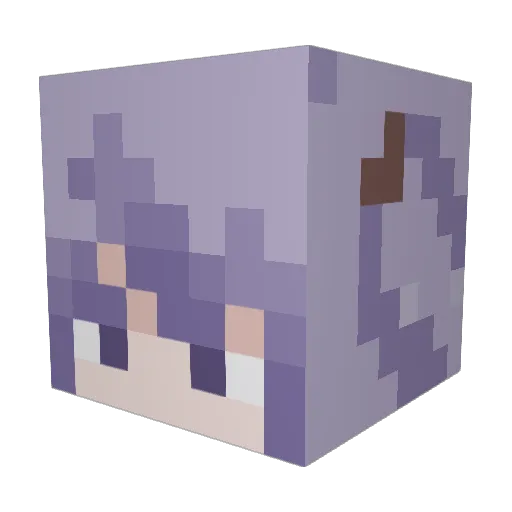 N3Phr3n Minecraft avatar head, 3D render