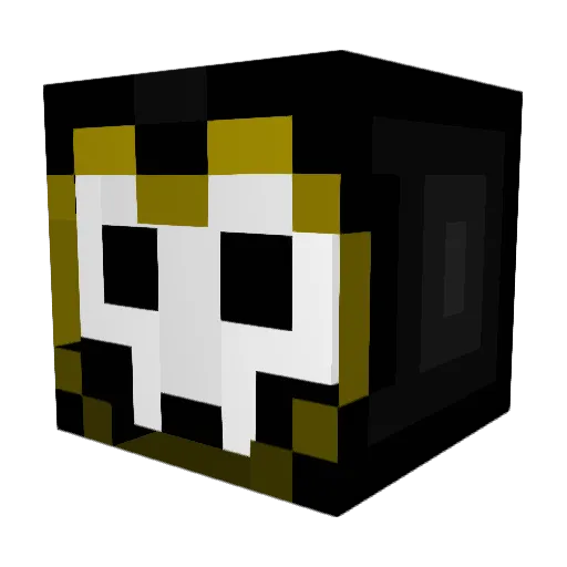 N3bon25 Minecraft avatar head, 3D render
