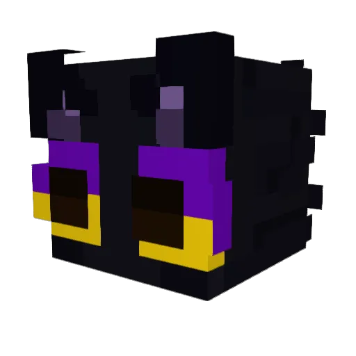 N3ko_093 Minecraft avatar head, 3D render