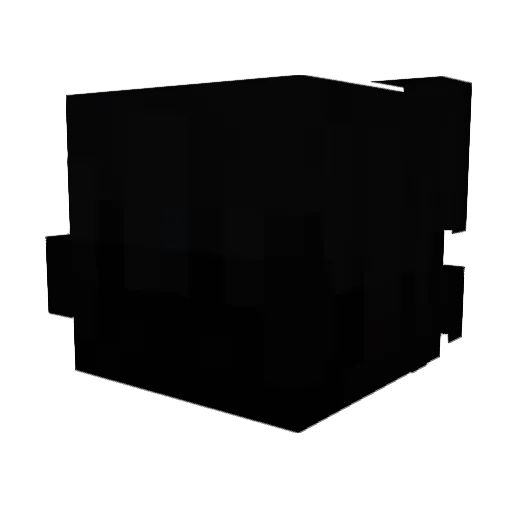 N3pZo Minecraft avatar head, 3D render